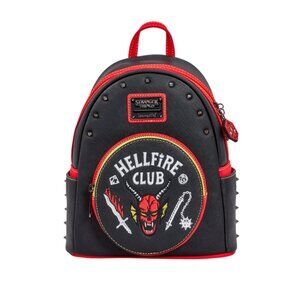 Loungefly Stranger Things Hellfire Club Mini Backpack NWT